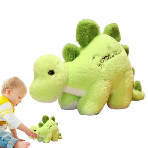 Xinhuju Dinosaurier Patch Dolls, Pelucce mit weichen Tieren, weiche Dinosaurierpuppen aus gefüllten Tieren, gefüllte Tier tierische Spielzeugtiere, Din Plüschpuppe von Xinhuju