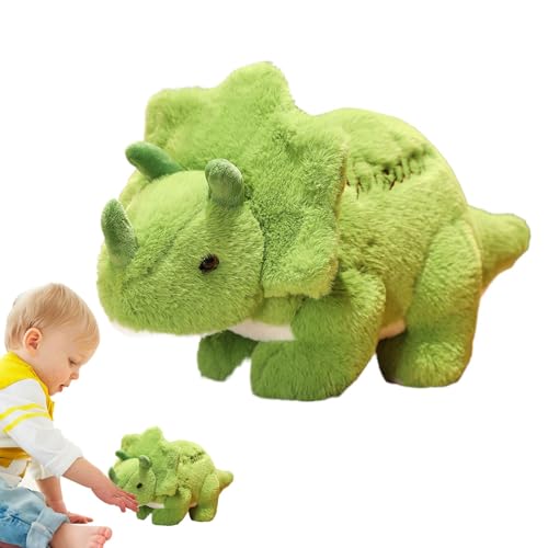 Xinhuju Dinosaurier Patch Dolls, Pelucce mit weichen Tieren, weiche Dinosaurierpuppen aus gefüllten Tieren, gefüllte Tier tierische Spielzeugtiere, Din Plüschpuppe von Xinhuju