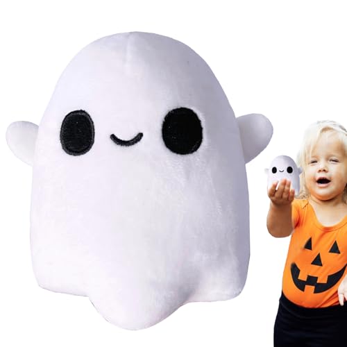 Xinhuju Halloween Ghost Plüsch - Flauschige dekorative Figur, freundliche gruselige Puppe | Geisterschmuck, gemütlicher Plüschbegleiter für Wohnungen, Autos und Büroschalter während festlicher Xinhuju Halloween Ghost Plüsch - Flauschige dekorative Figur, freundliche gruselige Puppe | Geisterschmuck, gemütlicher Plüschbegleiter für Wohnungen, Autos und Büroschalter während festlicher von Xinhuju