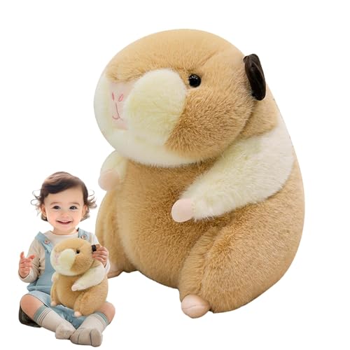 Xinhuju Niedliches Plüschtier, gefülltes Hamster-Plüschtier – realistisches gefülltes Hamster-Plüschspielzeug – 30 cm großes Kuscheltier, Jungenzimmer-Dekoration, von Xinhuju