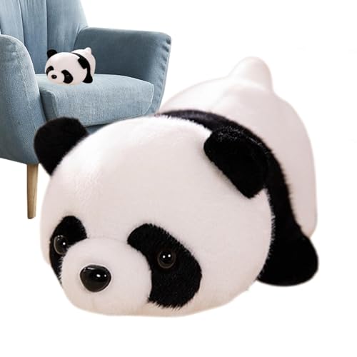 Xinhuju Panda Stofftier, Capybara Plüsch | Kreativer reversibler Pandabär in Capybara, 13,4-Zoll-Trösterpuppe,Weiches Kuschelkissen, neuartiges Kinderplüschtier für das Schlafsofa von Xinhuju