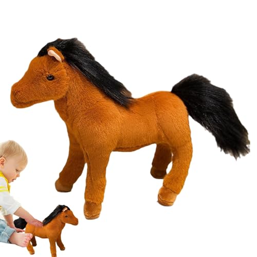 Xinhuju Plüschtier zu, Reiten | Schönes, plüschig geformtes gefülltes Tier - Plüsch Plüsch Puppe, Schreibtisch Dekoration Pappe Doll D. von Xinhuju