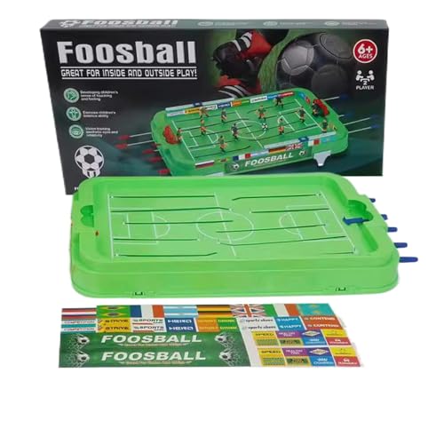 Xinhuju Tischfußball, Tischfußballspiel | Tabletop-Sport-Tischfußballspiel, kompaktes Fußball-Tischspiel, exquisites lustiges Spielzeug für Partys, Camping, Zuhause von Xinhuju