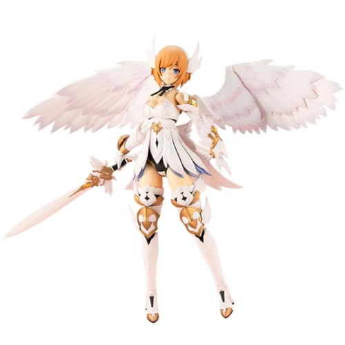 Xinnice Angel Mobile Suit Girl Actionfigur Arcanadea Lumitia Anime Figuren Super Beweglich Figur mit Zubehör PVC Modell Statue Geschenk, 17cm von Xinnice