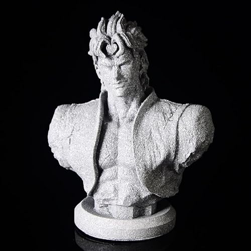 Xinnice Anime Charakter Büste Statue Figur Kujo Jotaro/Dio Brando/Kira Yoshikage Actionfigur Modell Sammelbare Ornamente Desktop Decoration, 13cm von Xinnice