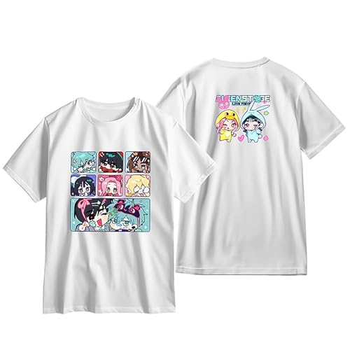 Xinnice Anime Druck T-Shirt für Herren Damen Luka/Mizi/Ivan/Till/Sua Manga Kurzarm Sommer Casual Tops Oversize Sport T-Shirt Unisex von Xinnice