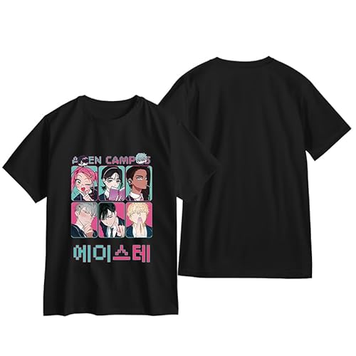 Xinnice Anime Druck T-Shirt für Herren Damen Luka/Mizi/Ivan/Till/Sua Manga Kurzarm Sommer Casual Tops Oversize Sport T-Shirt Unisex von Xinnice