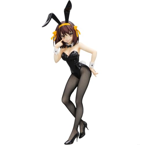 Xinnice Anime Illustration Serie Figur Modell - Suzumiya Haruhi Anime Actionfigur - PVC 26cm Stehende Girl Statue - Sammlerstück Desktop Ornamente von Xinnice