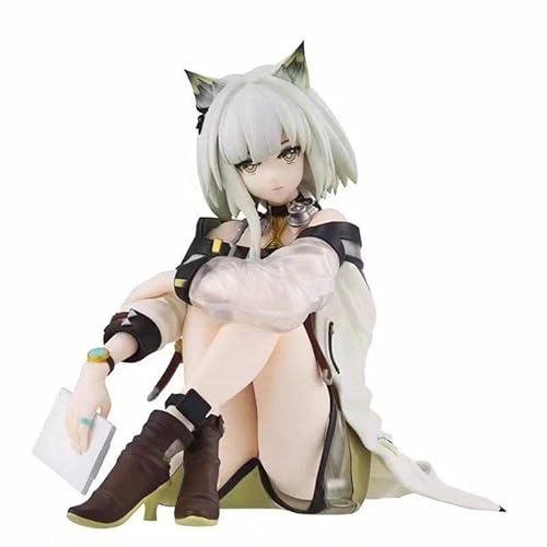 Xinnice Arknights Anime Figur - Kal'tsit Noodle Stopper Actionfigur - 10cm Anime Spiel Modell - PVC Statue Ornamente Sammlerstück Geschenk von Xinnice