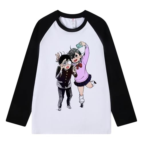 Xinnice Ayase Momo Anime T-Shirt Turbo Granny Long Sleeve Shirt Okarun 3D-Druck Top Frühling Sommer Casual T-Shirt für Herren Damen von Xinnice