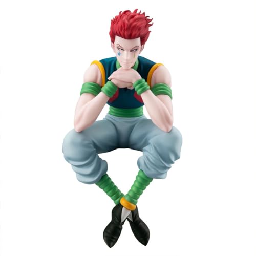 Xinnice Hisoka Nudelstopper Figur PVC Sitzendes Modell Anime Desktop Dekorationen Sammlung Statue Für Fans, 15cm von Xinnice