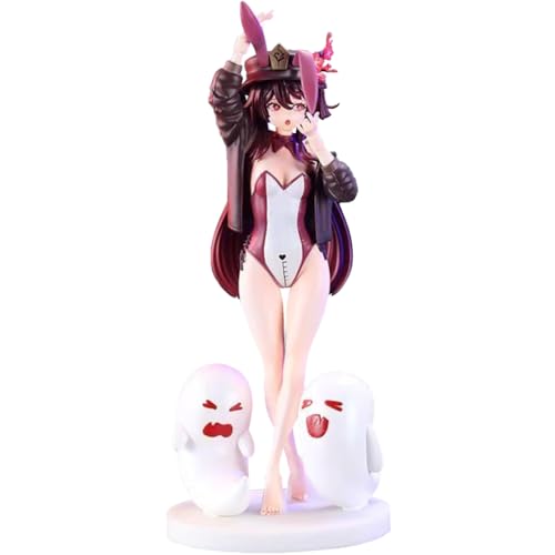 Xinnice Hu Tao Actionfigur Modell Anime Bunny Girl Figur Hu Tao Statue Sammlerstücke Desktop Ornamente Geschenk 27cm Xinnice Hu Tao Actionfigur Modell Anime Bunny Girl Figur Hu Tao Statue Sammlerstücke Desktop Ornamente Geschenk 27cm von Xinnice