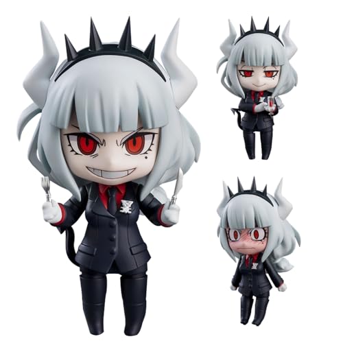 Xinnice Lucife Anime Figur Modell Lucife Mini Actionfigur Spiel Charaktere Statue Ornamente Sammelbare Desktop Dekoration, 10cm von Xinnice