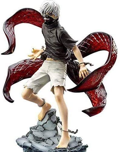 Xinnice Manga Tokyo Ghoul Figur Kaneki Ken Anime Charakter Actionfigur Modell Tokyo Ghoul Sammelbare Statue PVC Desktop Auto Deko von Xinnice