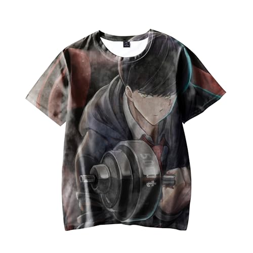 Xinnice Mashle: Magic and Muscles T-Shirt Anime 3D Printed T-shirt Männer Frauen Mash Burnedead/Lemon Irvine Sommer Kurzärmeliges Lockeres Top von Xinnice