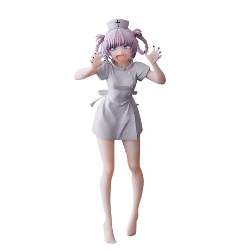 Xinnice Nazuna Nanakusa Figur Niedlich Girl Statue Krankenschwester-Styling Ver. Nanakusa Nazuna Actionfigur PVC Desktop Ornamente Geschenke, 19cm von Xinnice