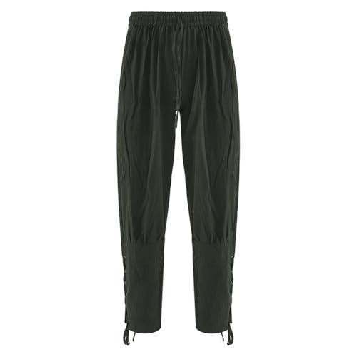 Xinnice Piraten Cosplay Herren Hose Mittelalter kostüm Charakter Cosplay Freizeithosen Herrenhosen mit Knöchelriemen Xinnice Piraten Cosplay Herren Hose Mittelalter kostüm Charakter Cosplay Freizeithosen Herrenhosen mit Knöchelriemen von Xinnice