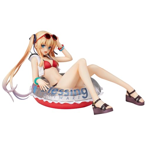 Xinnice Sawamura Spencer Eriri Anime Figur - Swimsuit Girl Statue - Original Painting Actionfigur - 10cm PVC Sitzende Modell - Sammlerstück Geschenk für Anime Fans von Xinnice