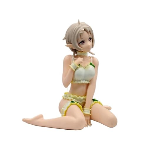 Xinnice Sylphy Anime Actionfigur, Manga Girl Kniende Modell, 12cm Sylphy Figur Statue, PVC-Material, Ornamente Dekoration, Geschenk für Anime Fans von Xinnice