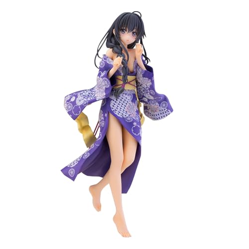 Xinnice Yukino Yukinoshita Figur Modell Anime Girl Stehende Actionfigur Bademantel Ver. PVC Desktop Ornamente Sammlerstück für Anime-Fans, 25.5cm von Xinnice