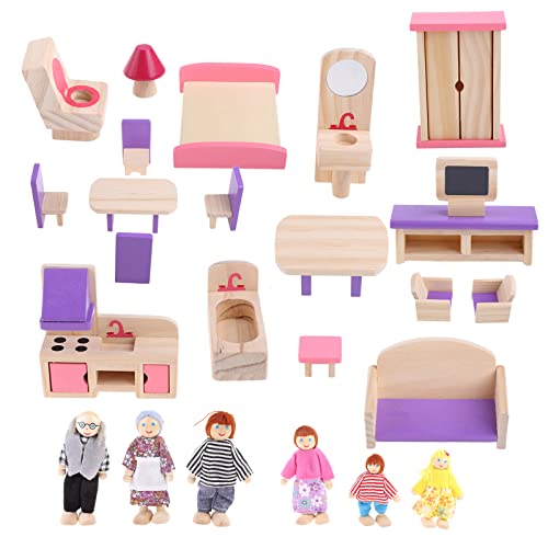 Küche Kinderzimmer Möbel Spielzeug Miniatur Wohnzimmer Möbel Schlafzimmer von Xinsheinelry