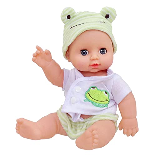 Xinsheinelry 12'' Baby Weißes Spielzeug Waschbarem Kleid 360 Kopfgelenke Weicher G von Xinsheinelry