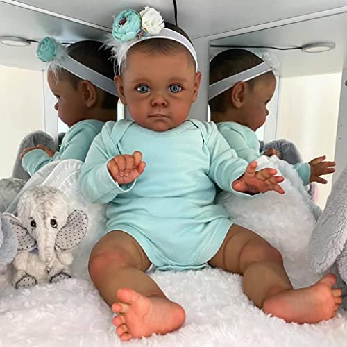 Xinsheinelry Geschenke Säuglingsbett Neugeborenes Baby Spielzeug Afrikanisches Amerika Säuglingsbegleitung Haarband von Xinsheinelry