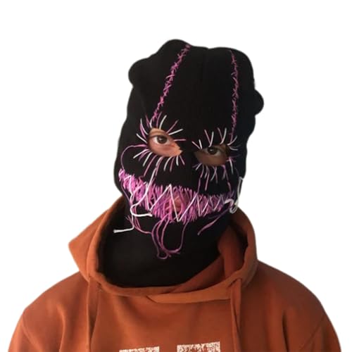 Xinsheinelry Gestrickte Mütze Halloween Beängstigende Zähne Räuber Kostüm Party Cosplay Räuber Party Hüte Xinsheinelry Gestrickte Mütze Halloween Beängstigende Zähne Räuber Kostüm Party Cosplay Räuber Party Hüte von Xinsheinelry