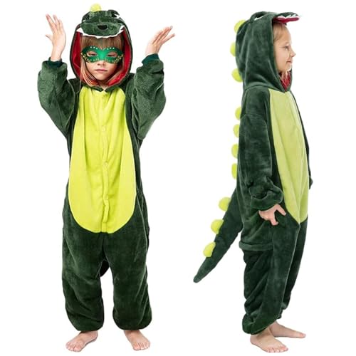 Xiujuers Dino Kostüm Kinder, Karneval Kostüm Kinder, Dinosaurier Kostüm Kinder, Dinosaurier Kostüm Jungen Mädchen, Dinosaurier Jumpsuit Kinder, Dinosaur Costume Kids für Karneval, Cosplay Party (110) Xiujuers Dino Kostüm Kinder, Karneval Kostüm Kinder, Dinosaurier Kostüm Kinder, Dinosaurier Kostüm Jungen Mädchen, Dinosaurier Jumpsuit Kinder, Dinosaur Costume Kids für Karneval, Cosplay Party (110) von Xiujuers