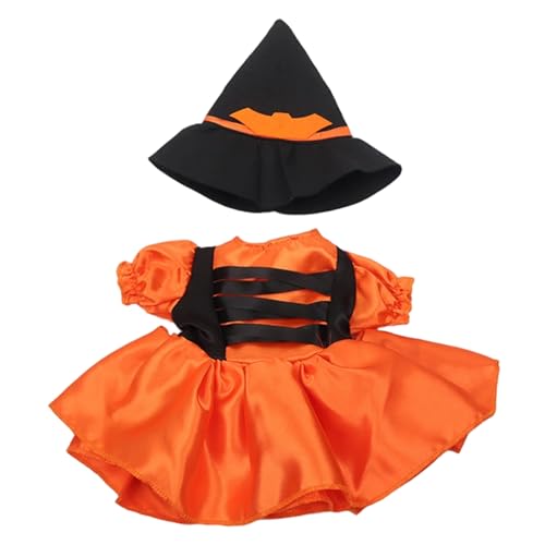 Xoeryoy Puppenkleidung Halloween 18 Zoll Puppenkleidung mit Hexenhut Halloween Kostüme für Puppenzubehör Mädchen Mädchen Xoeryoy Puppenkleidung Halloween 18 Zoll Puppenkleidung mit Hexenhut Halloween Kostüme für Puppenzubehör Mädchen Mädchen von Xoeryoy