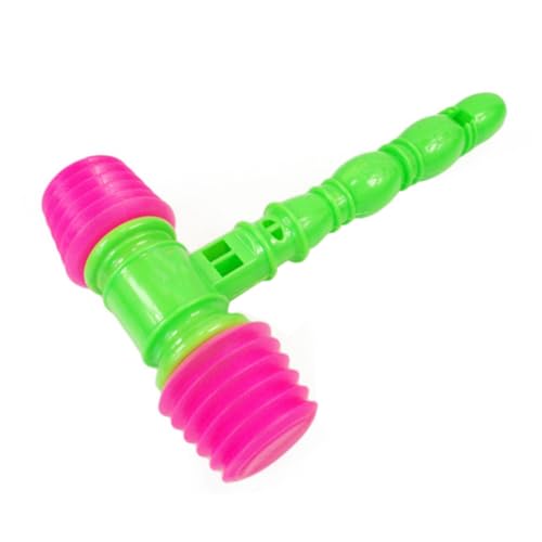 Xoeryoy Quietschende Hammerspielzeugplastik Percussion klingt Hammer lustige Quietschspielzeug für Kinder zufällige Farbe von Xoeryoy