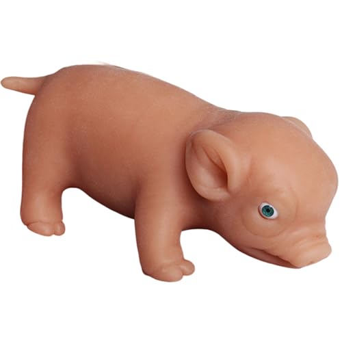Xoeryoy Silikonschwein realistisches Neugeborenes süßes Mini Silikontiere weiche lebensee pädagogische pädagogische Spielzeugschwein für Kinder, 5, 3x2, 0 Zoll Xoeryoy Silikonschwein realistisches Neugeborenes süßes Mini Silikontiere weiche lebensee pädagogische pädagogische Spielzeugschwein für Kinder, 5, 3x2, 0 Zoll von Xoeryoy