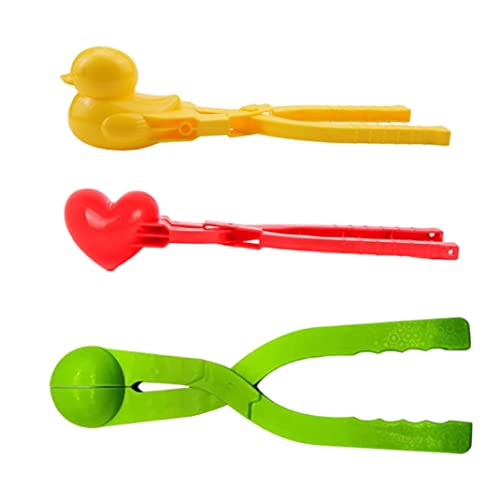 Xoeryoy Snowball Maker Duck Ball Heart Form Clip von Xoeryoy