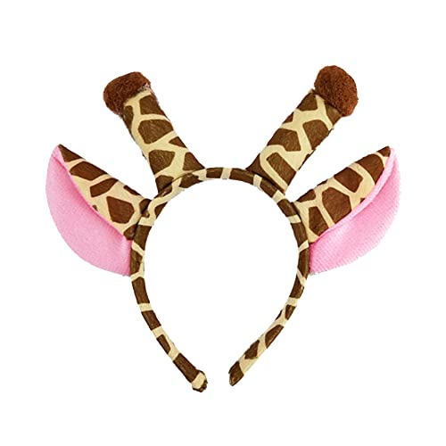 Xoeryoy Weihnachten Elch Stirnband niedliche Giraffe Stirnband für Kindergartenaktivitäten Weihnachtskostümparty Weihnachtsdekoration Khaki 1 PC von Xoeryoy