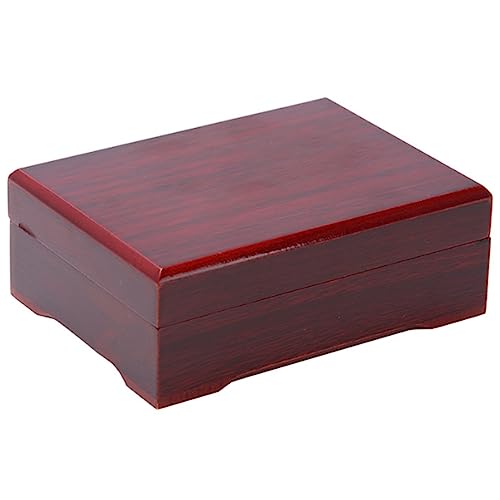 Xptieeck Poker Bridge Box Pokerbox Pokerbehälter Aufbewahrungsbox Holz Kartenbox Karten Schachzimmer von Xptieeck