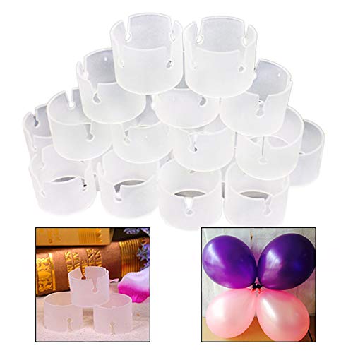 Xrten 50 Stücke Ballons Bogen Connectors,Ballon Clip Ring,Ballon Schnalle für Hochzeit Dekoration Xrten 50 Stücke Ballons Bogen Connectors,Ballon Clip Ring,Ballon Schnalle für Hochzeit Dekoration von Xrten