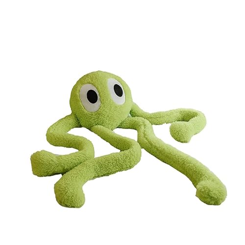 Xshelley langbeiniger Oktopus, großes Plüschtier Oktopus Plüschtier, Kissen, Kissen, weiches gefülltes Meerestier grüner Oktopus, Kindergeschenk Höhe von 1 Meter von Xshelley