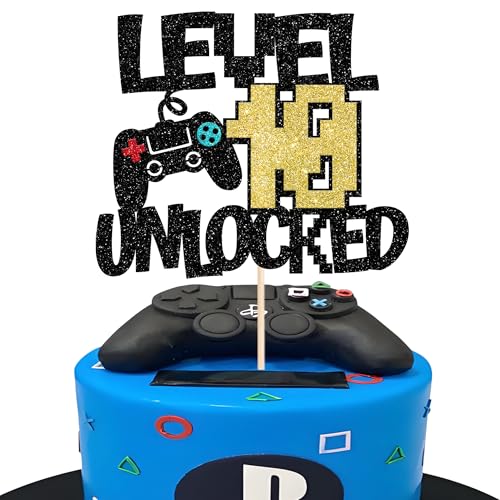 Xsstarmi 1 Packung Tortendeko 10. Geburtstag Tortenaufsatz Glitzer Videospiel Kuchen Topper für Level 10 Unlocked 10. Geburtstag Zubehör für Party Kuchen Dekorationen Xsstarmi 1 Packung Tortendeko 10. Geburtstag Tortenaufsatz Glitzer Videospiel Kuchen Topper für Level 10 Unlocked 10. Geburtstag Zubehör für Party Kuchen Dekorationen von Xsstarmi