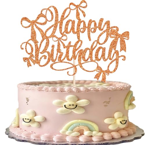 Xsstarmi 1 Packung Tortendeko Geburtstage Tortenaufsatz With Bogen Glitzer Prinzessin Geburtstag Kuchen Topper für Prinzessin Mädchen Kind Geburtstag Zubehör für Party Kuchen Dekorationen Orange Xsstarmi 1 Packung Tortendeko Geburtstage Tortenaufsatz With Bogen Glitzer Prinzessin Geburtstag Kuchen Topper für Prinzessin Mädchen Kind Geburtstag Zubehör für Party Kuchen Dekorationen Orange von Xsstarmi