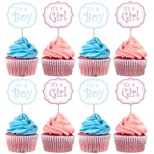 Xsstarmi 36 Packung Geschlecht Soffenbarung Cupcake Toppers It's a Boy Cupcake Picks it's a Girl Kuchendekorationen für Geschlecht Soffenbarung Kinder Geburtstag Party Zubehör Xsstarmi 36 Packung Geschlecht Soffenbarung Cupcake Toppers It's a Boy Cupcake Picks it's a Girl Kuchendekorationen für Geschlecht Soffenbarung Kinder Geburtstag Party Zubehör von Xsstarmi