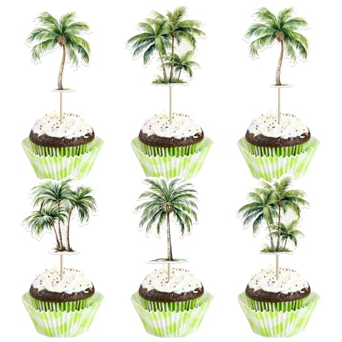 Xsstarmi 40 Packung Palmen Cupcake Toppers Hawaiianische Strände Kokosbaum Cupcake Picks für Regenwald Geburtstag Zubehör für Party Kuchendekorationen Xsstarmi 40 Packung Palmen Cupcake Toppers Hawaiianische Strände Kokosbaum Cupcake Picks für Regenwald Geburtstag Zubehör für Party Kuchendekorationen von Xsstarmi