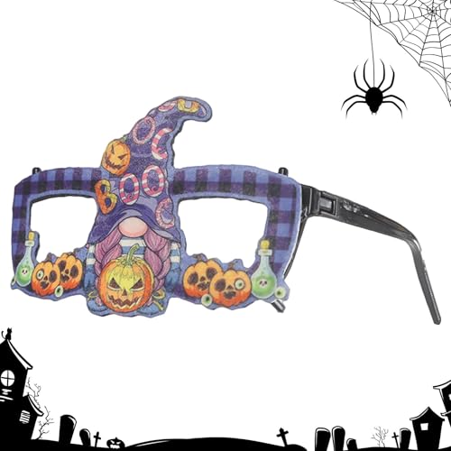 Xtauaguh Halloween-Brillen für Kinder,Halloween-Party-Brillen für Kinder - Partyzubehör Kostümbrille Lustiges Design,Halloween-Cosplay-Zubehör, Party-Geschenk, Brille für Kinder, Kostüm-Zubehör, von Xtauaguh