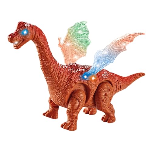 Xtauaguh Interaktives Dinosaurierspielzeug, Dinosaurierfiguren für Mädchen - Simulation Dinosaurier Interaktiv - Kreatives Dino-Roboterspielzeug für Wohnzimmer, Schlafzimmer, Auto, Sofa, Couch von Xtauaguh