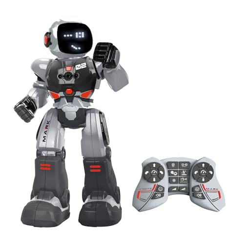 Xtrem Bots - Mark | Kinderroboter-programmierung Für Kinder 50 Bewegungen | Spielzeug Ab 6 Jahren | Roboter-Spielzeug | Kinder-robotik | Ferngesteuerter Und Programmierbarer Roboter von Xtrem Bots