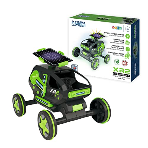 Xtrem Bots - Solar Car | Bausatz Robotik Für Kinder | Car Roboter Kinder Ab 6 Jahre | Solar Roboter | Bausatz Kinder Ab 6 | Stem Bauspielzeug von Xtrem Bots