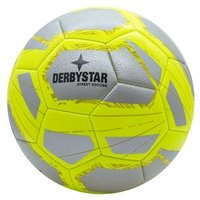 DERBYSTAR Fußball Street Soccer silber/gelb Größe 5 von Xtrem Toys & Sports