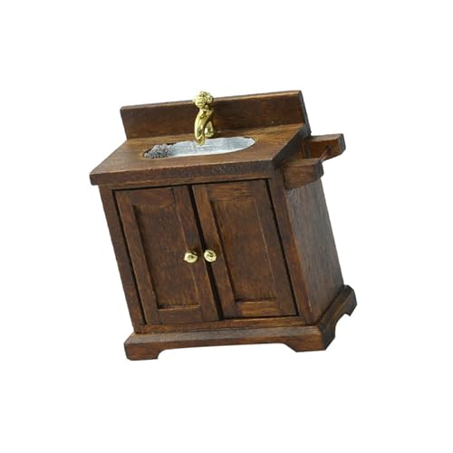 Puppenhäuser Möbel Set 1/16 Maßstab inkl. Waschbecken und Schrank für authentische Optik Puppenhäuser Waschbecken Puppenhäuser Möbel Set 1/16 Maßstab inkl. Waschbecken und Schrank für authentische Optik Puppenhäuser Waschbecken von XuQiZZpp