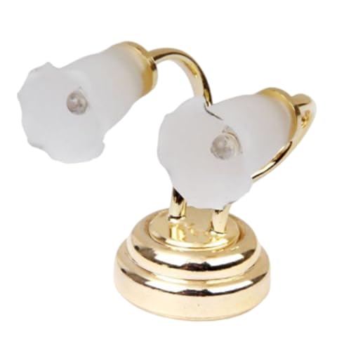 XuQiZZpp 1 12 Puppenhäuser Miniatur Doppelkopf Wandlampe LED Licht für Wohnzimmer und Flur Dekoration Puppenhäuser Szene Modell XuQiZZpp 1 12 Puppenhäuser Miniatur Doppelkopf Wandlampe LED Licht für Wohnzimmer und Flur Dekoration Puppenhäuser Szene Modell von XuQiZZpp