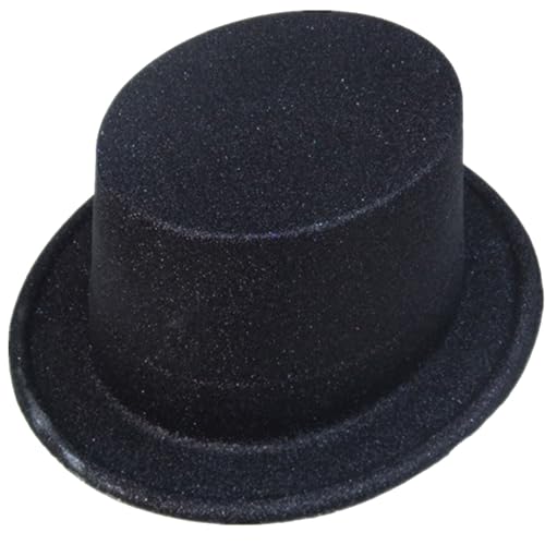 Xuanxi Pork Pie Hat Lincoln Hat Bowler Zylinder Hut Magier Zylinder Magier Performed Hat von Xuanxi