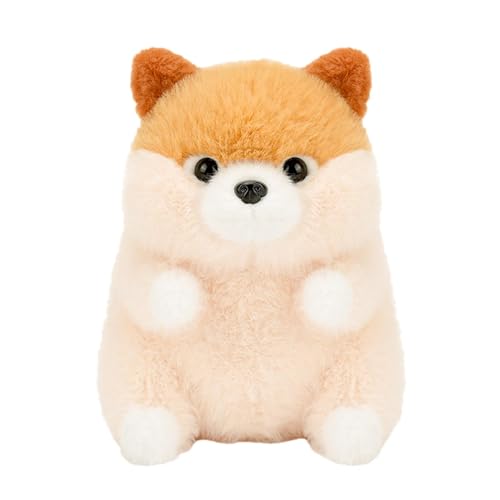 Xujuika Stofftier-Puppenspielzeug, Hunde-Plüschtier | Umarmbare Kuscheltier-Hundepuppe,Plushies umarmendes Hundekissenspielzeug für Wohnzimmer, Schlafzimmer, Stuhl, Sofa, Couch von Xujuika